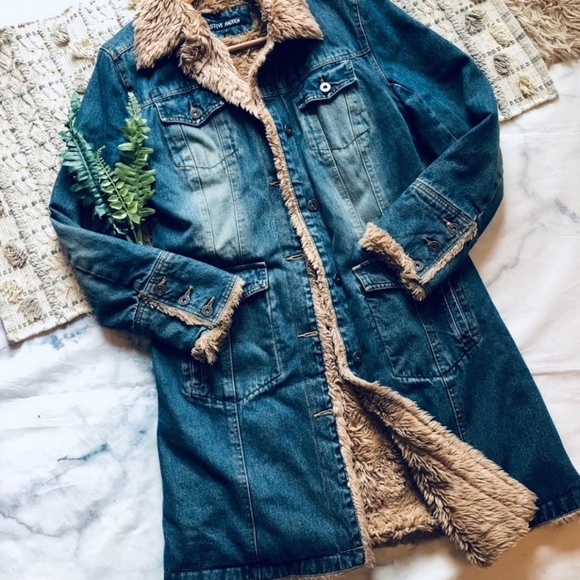 steve madden jean jacket